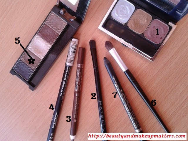 Products-Used-Eye-Makeup-Look-withCopper-Brown-Eyes