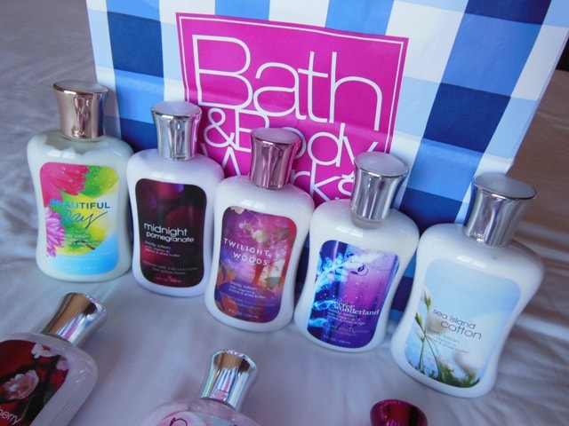 Bath & Body Works Body Lotions haul1