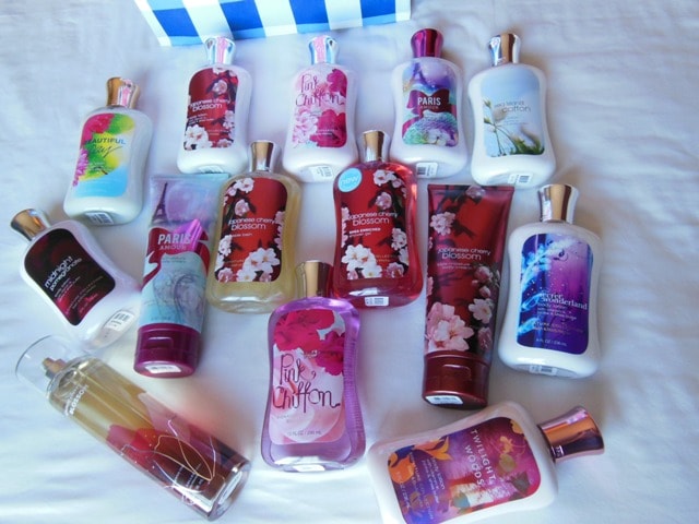 Bath & Body Works Lotions Mists & Body Creams Haul1