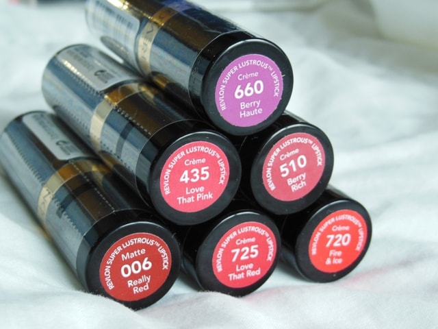 Revlon SuperLustrous Lipsticks shopping
