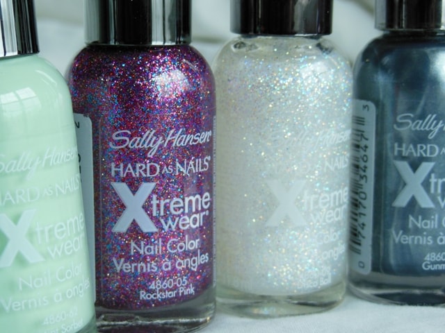 Sally Hansen Xtreme Wear Nail Paints- Rockstar Pink, Disco Balll