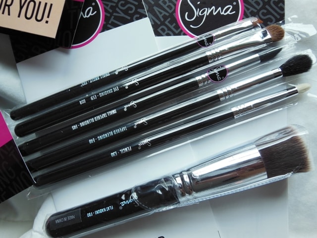 Sigma Makeup Brushes Shopping