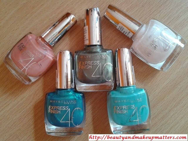 Swatch Fest-Maybelline-Express-Finish-Nail-Enamels