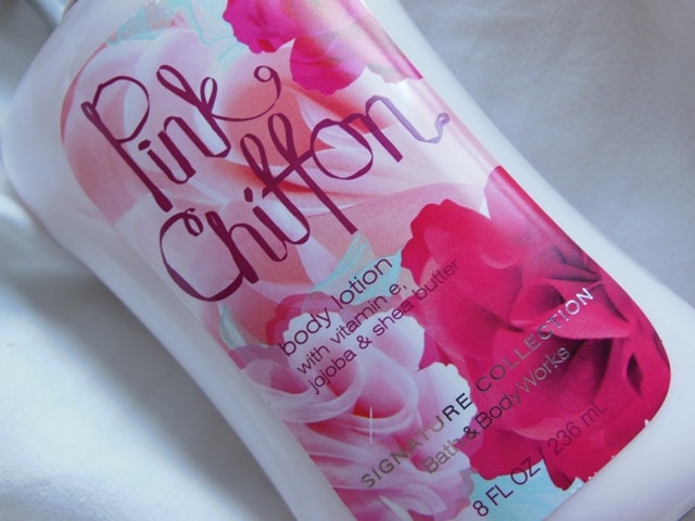 Bath and Body Works Body Lotion Pink Chiffon