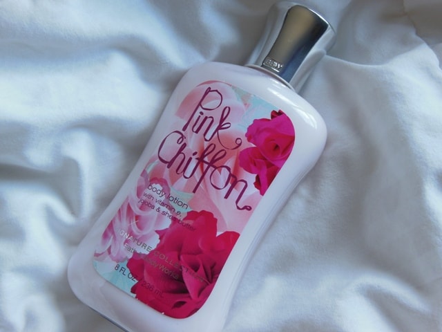 Bath and Body  Works Pink Chiffon Body Lotion Review