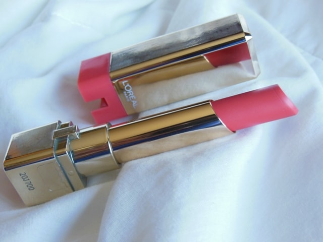 L'Oreal Color Riche Caresse Lipstick-Sunset Angora Review