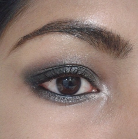 NYX-Eyebrow-Cake-Powder-Dark-Brown-Brown EOTD