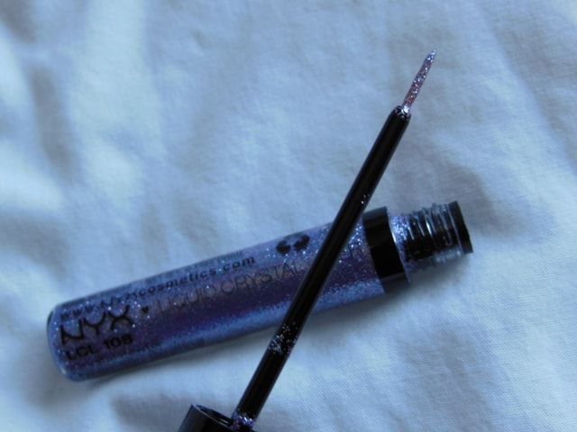 NYX Liquid Crystal  Eye Liner Crystal Pewter Review