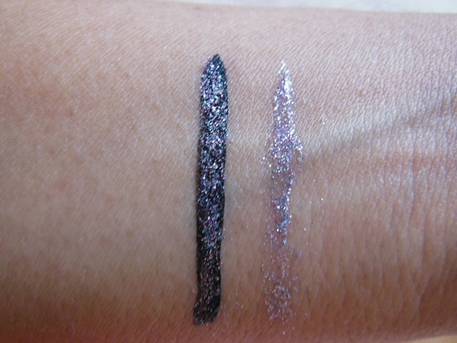 NYX Liquid Crystal  Eye Liner Crystal Pewter Swatch1