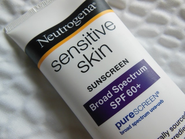 Neutrogena Sensitive Skin Sunscreen Broad Spectrum SPF60+ Review