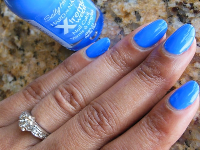 Sally Hansen Xtreme Wear Nail Paint – Pacific Blue Review, NOTD - Beauty,  Fashion, Lifestyle blog | Beauty, Fashion, Lifestyle blog