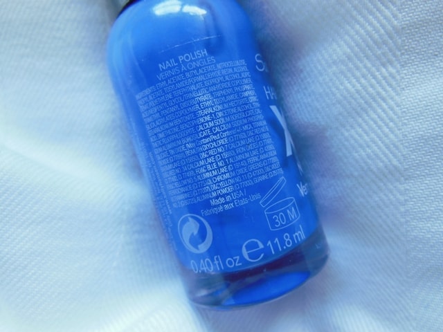 Sally Hansen Xtreme Wear Nail Color-Pacific Blue Ingredients