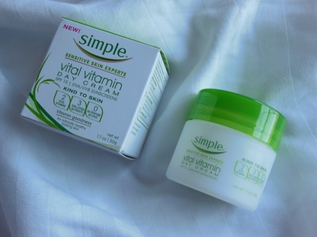 Simple Vitamin Day Cream SPF15 Review