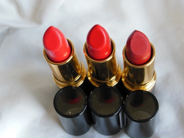 Swatch Fest - Revlon Super Lustrous Red Lipsticks