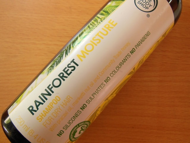 The Body Shop RainForest Moisture Shampoo Finished