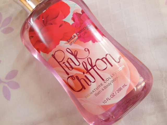 Bath and Body Works Shower Gel- Pink Chiffon