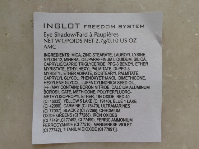 Inglot-Freedom-System-Eye-Shadow-58AMC-Ingredients