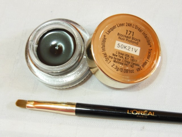 L'Oreal Infallible Lacquer Eyeliner Blackest Black