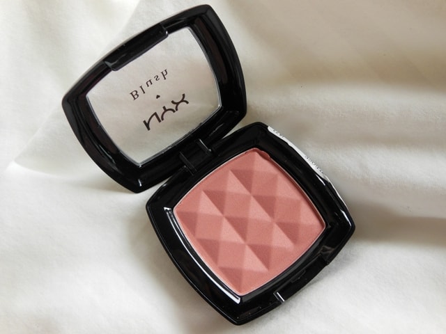 NYX Powder Blush Dusty Rose Review