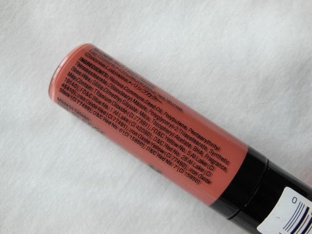 NYX Xtreme Lip Cream  Buttery Nude Ingredients