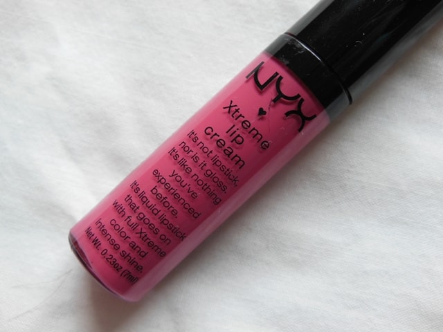 NYX Xtreme Lip Cream Pinky Nude Claims