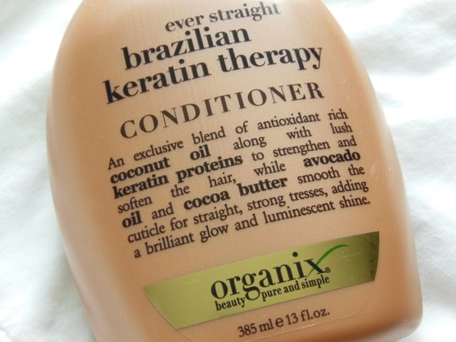 Organix Keratin Brazilian Therapy Conditioner Review
