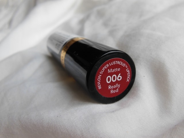Revlon Superlustrous Matte Lipstick Really Red 006