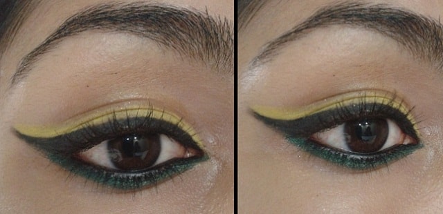 Dual Colored Eye Liner Style