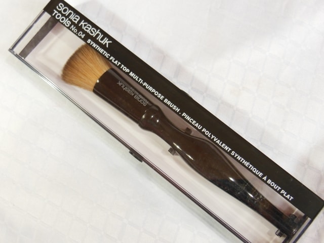 Sonia Kashuk Synthetic Flat Top Multi-Purpose Brush Review