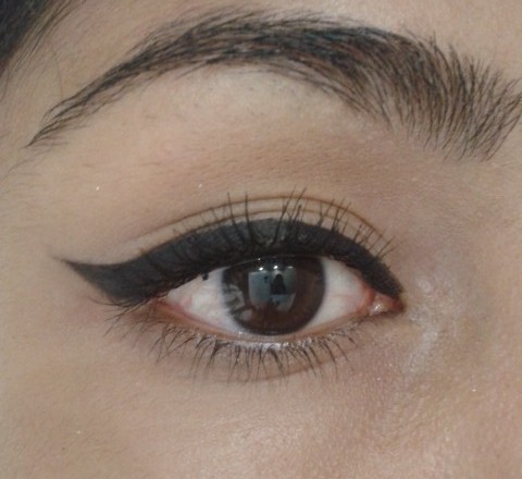 Winged Eye Liner Tutorial EOTD