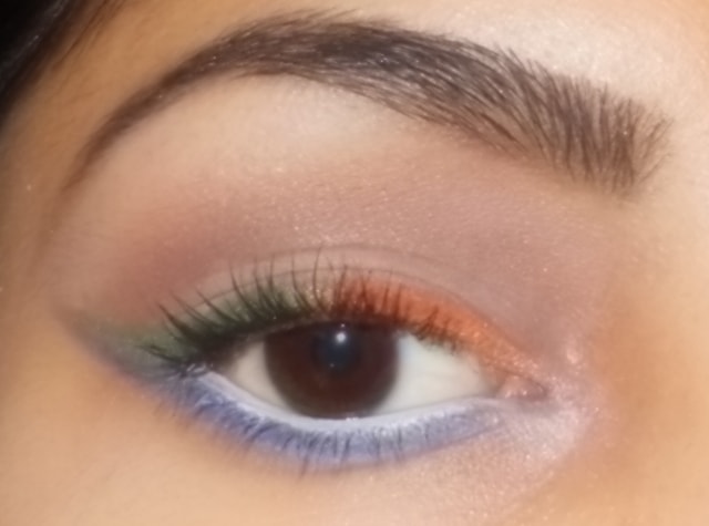 Independence Day Inspired Eye Makeup Look 2