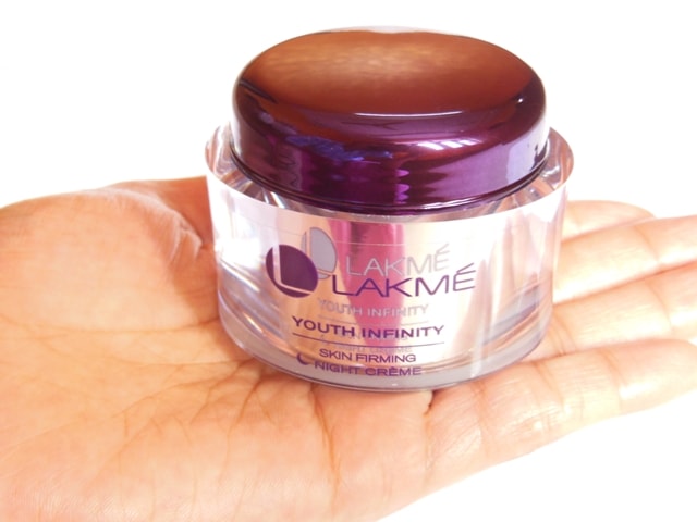 Lakme Youth Infinity Skin Firming Night Cream Review1