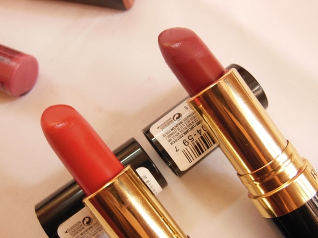 Top 5 Lip products - Revlon Super Lustrous Lipsticks