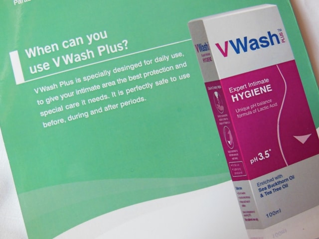 V Wash Expert Intimate Hygiene directions