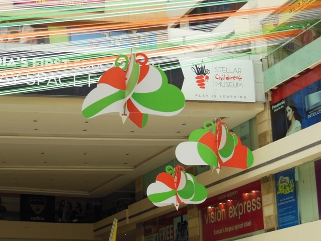 Butterfly Decoration In Ambience Mall