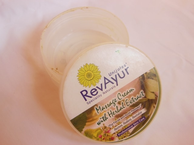 Finally Finished - Revayur Massage Cream With Herbal Extracts
