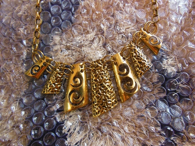 Gold Statement Necklace from Jabong