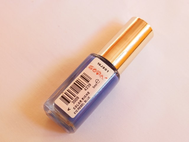 L'Oreal Paris Color Riche Nail Paint Rebel Blue