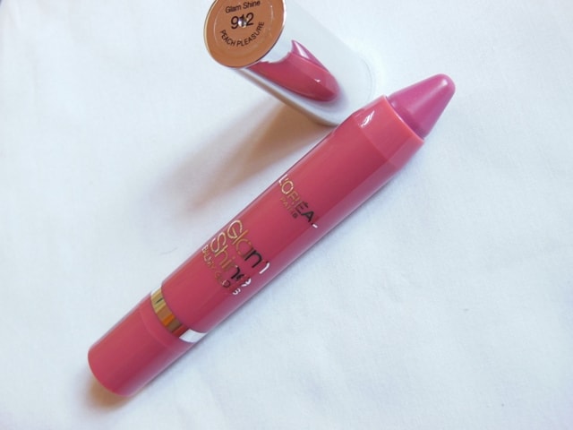 L'Oreal Paris Glam Shine Lip Gloss Peach Pleasure 912