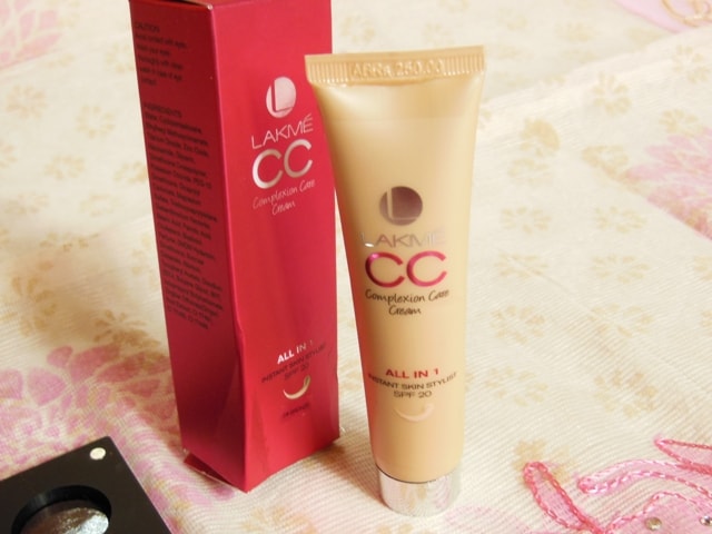 Makeup Favorites This Month - Lakme CC Cream