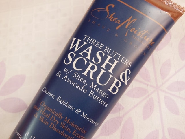 Shea Moisture Three Butters Wash & Scrub