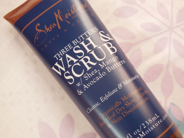 Shea Moisture's Three Butters Wash & Scrub