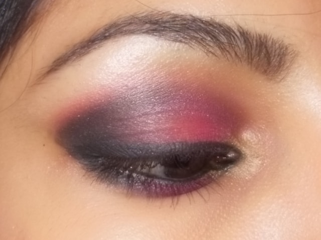 Smokey Pink Eye Makeup