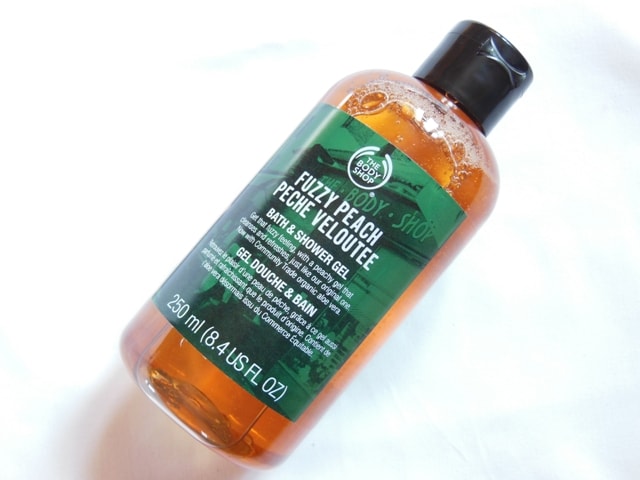 The Body Shop Shower Gel Fuzzy Peach