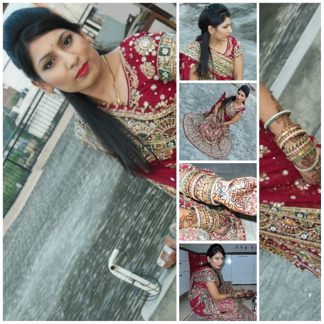 Karvachauth Special - Wedding Lehenga Look