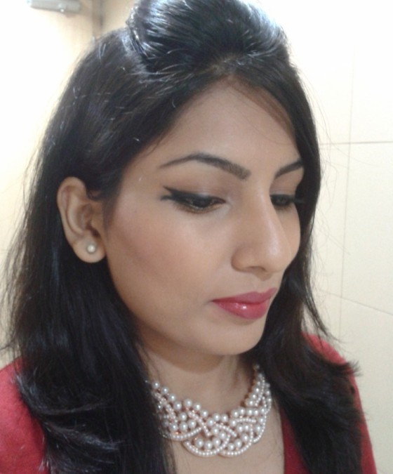 Lakme Fashion Week Inspired Fishtail Eye Liner Look 3