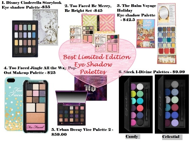 Best Limited Edition Eye Shadow Palettes