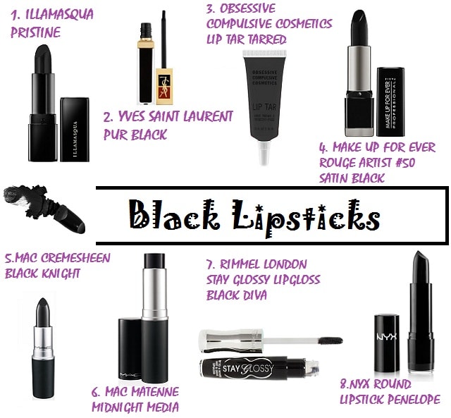 Black Friday- Best Black Lipsticks