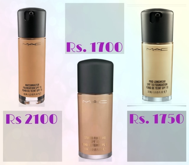 Bridal Beauty- MAC Matchmaster, Prolongwear, Studio Fix Fluid plus Foundation