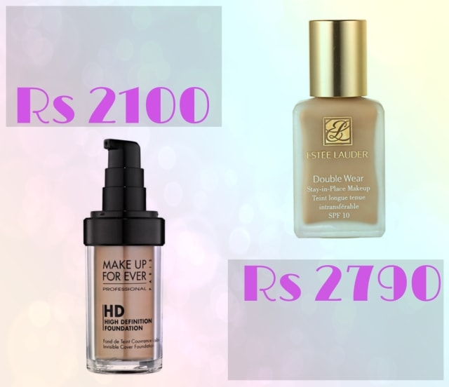 Bridal Beauty- Makeup Forever HD Foundation and Estee Launder Double Wear Foundation